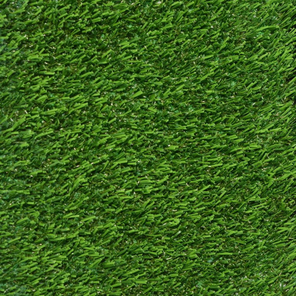 Close up of artificial turf for pets featuring green grass strands Close up of artificial turf for pets featuring green grass strands