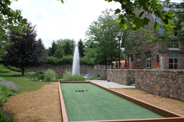 Phoenix Custom Bocce Court using artificial turf